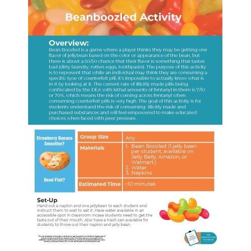 Bean Boozled Jelly Belly Activity