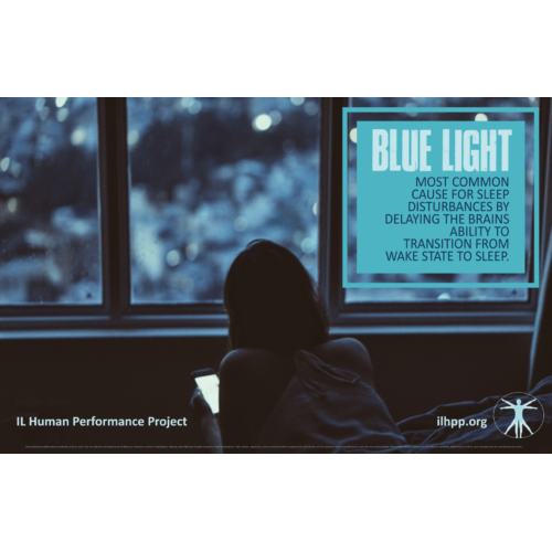 Blue Light Poster