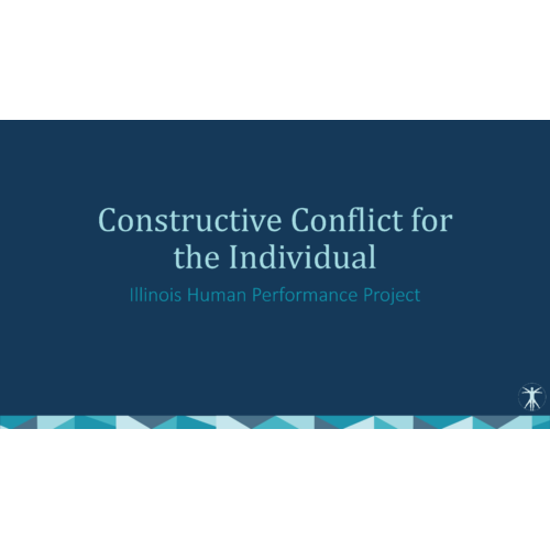 Constructive Conflict for the Individual