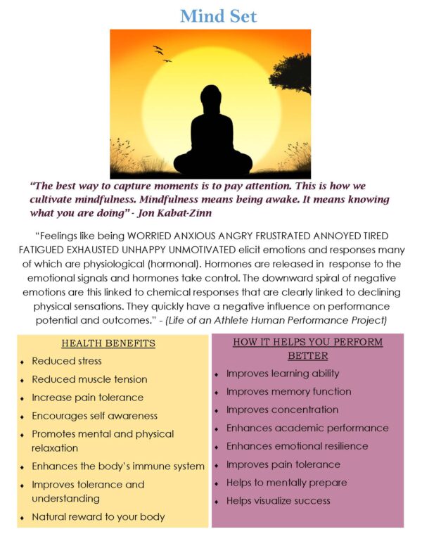 Mindfulness Handout