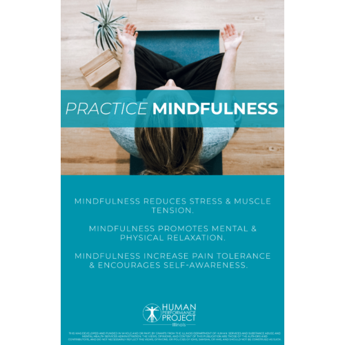 Practice Mindfulness Poster