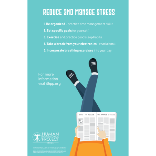 Reduce and Manage Stress Poster