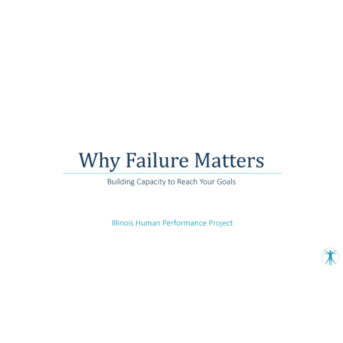 Why Failure Matters