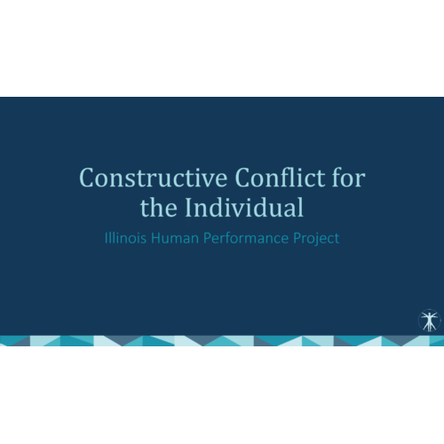 Constructive Conflict for the Individual