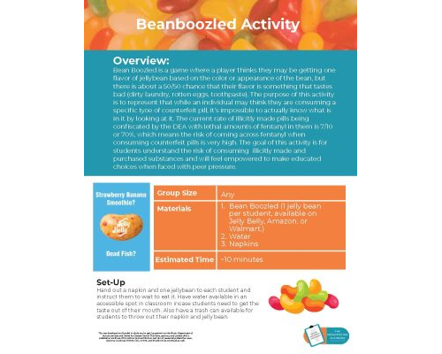 Bean Boozled Jelly Belly Activity